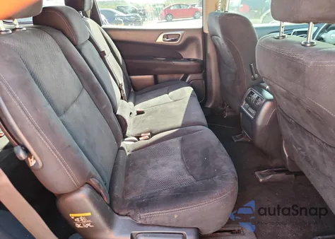 2016 Nissan Pathfinder S from USA, damaged, VIN 5N1AR2MN0GC644873